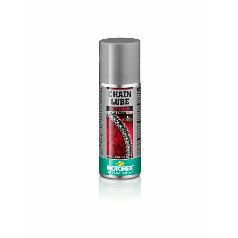 Lubrifiant chaîne MOTOREX Chainlube Off-Road - carton présentoir de 12 spray 56ml 