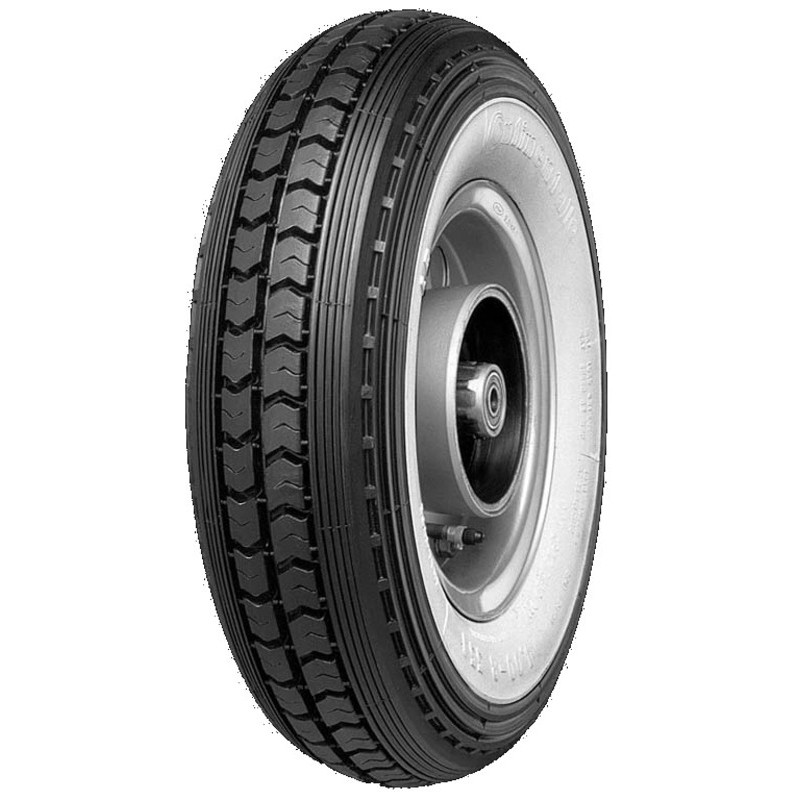 Pneu CONTINENTAL LB WW Flancs Blancs 3.00-12 M/C 47J TT