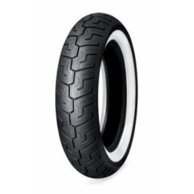 Pneu DUNLOP D401F WWW (HARLEY-D) Flancs Blancs Larges 100/90-19 M/C 57H TL