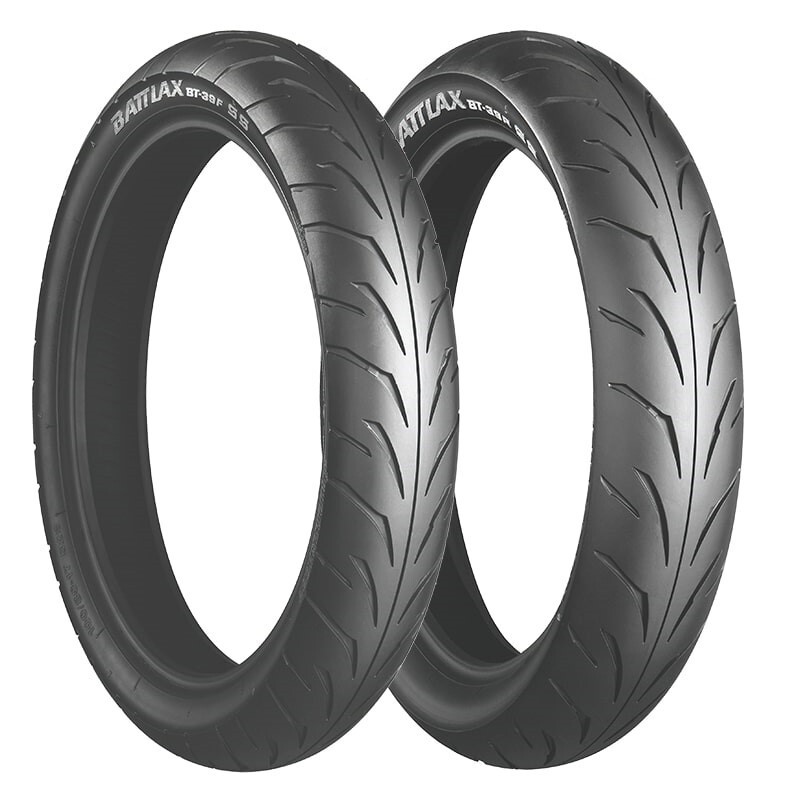 Pneu BRIDGESTONE BATTLAX BT39SS REAR 100/80-17 M/C 52S TL