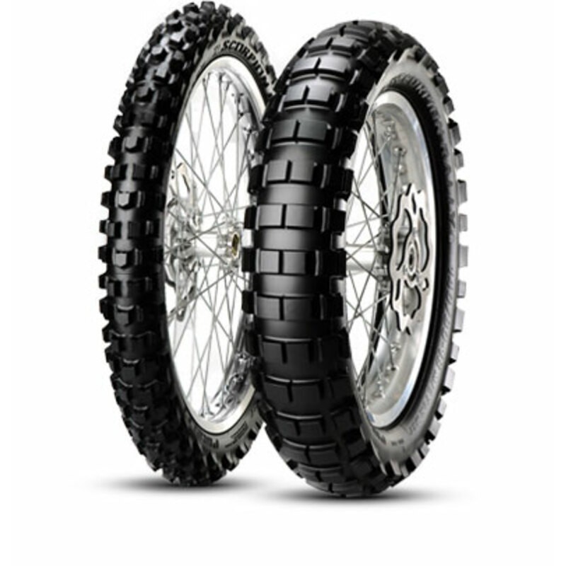 Pneu PIRELLI Scorpion Rally KTM 1190 Adv STD + Ducati Multistrada Enduro 170/60 R 17 M/C 72T TL M+S