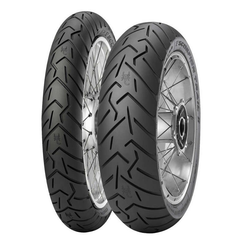 Pneu PIRELLI Scorpion Trail II (F)(D) STD + Ducati Multistrada Enduro 120/70 ZR 19 M/C 60W TL