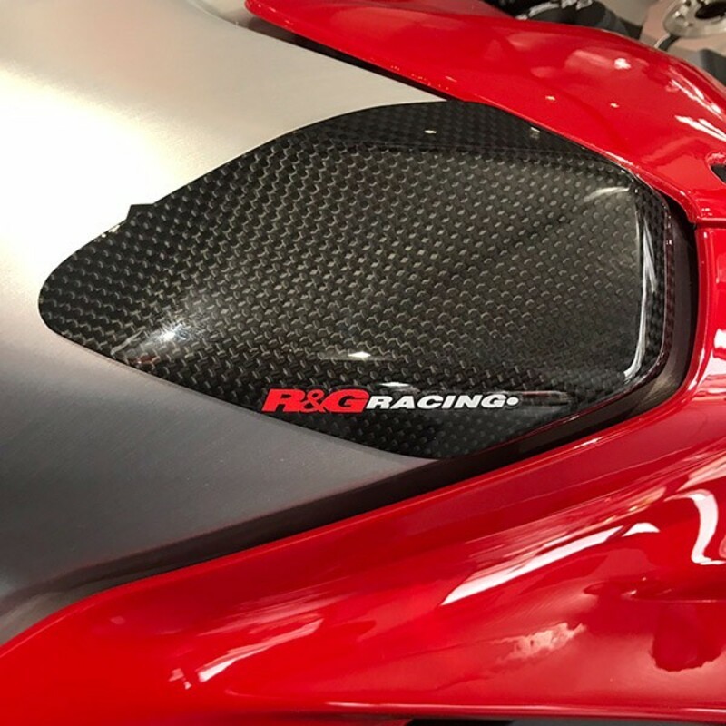 Sliders de réservoir R&G RACING carbone Ducati