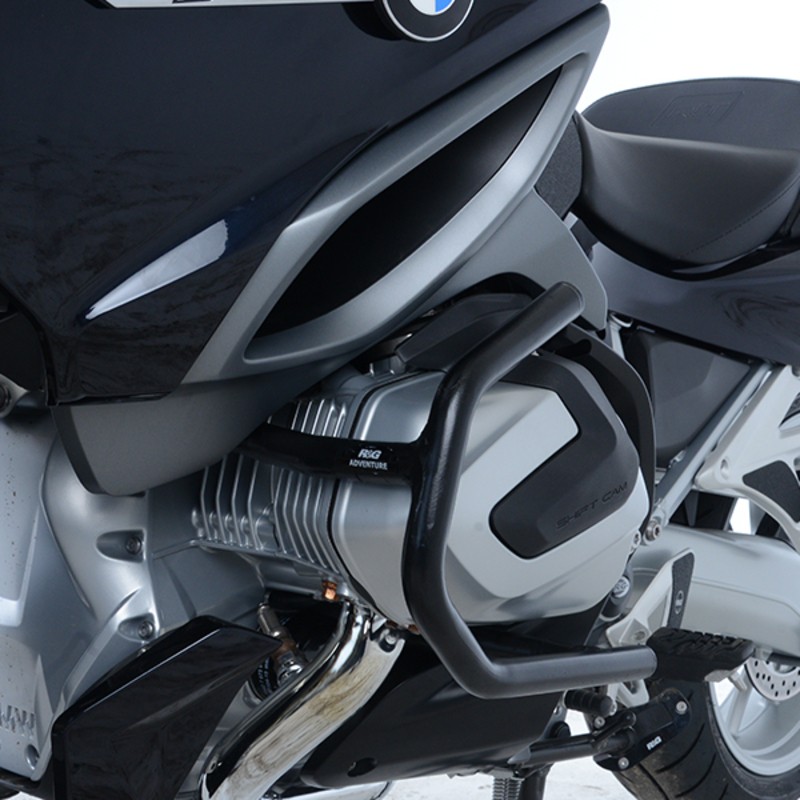 Protections latérales R&G RACING noir BMW R1250RT