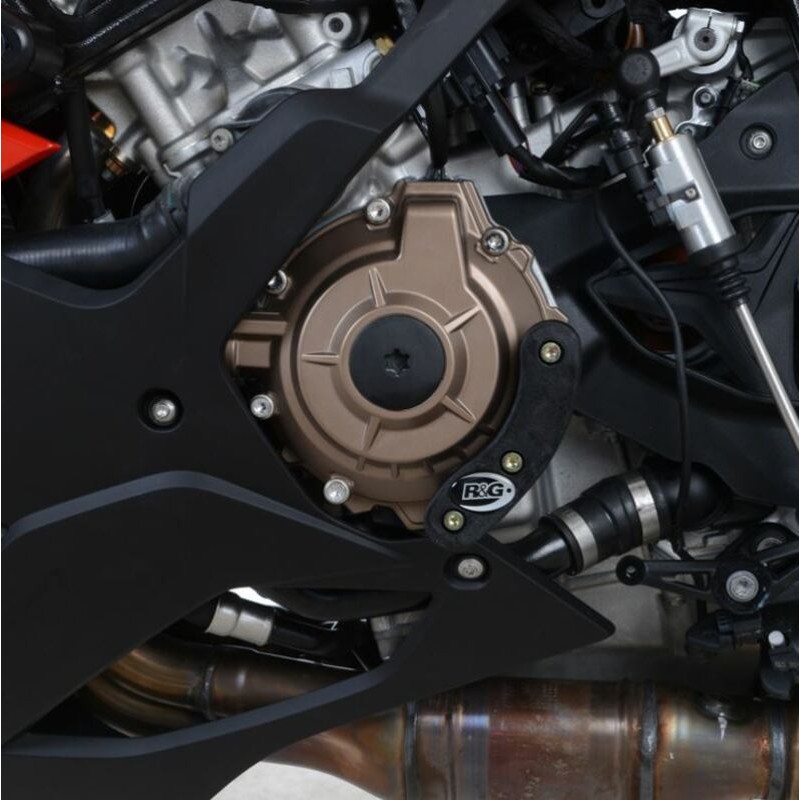 Slider moteur gauche R&G RACING noir BMW S1000RR