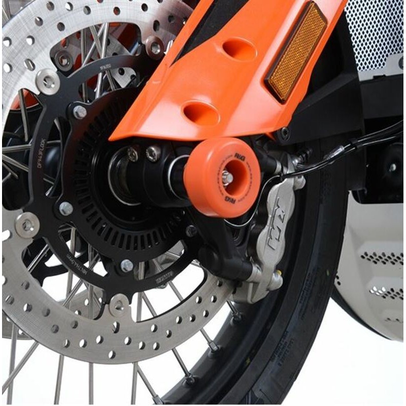 Protection de fourche R&G RACING orange KTM