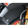 Protection de radiateur R&G RACING titane Aprilia Tuono 1000 V4