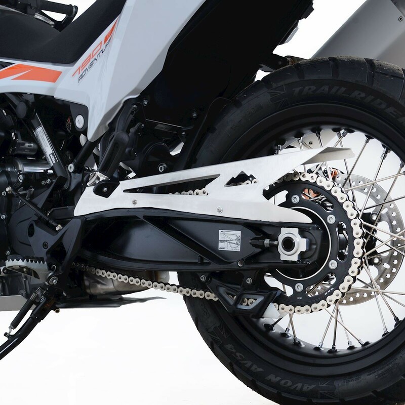 Protection de chaîne R&G RACING argent KTM Adventure 790