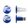 Embouts de guidons S3 End 5 Ø14mm bleu