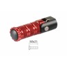 Repose-pieds repliables LIGHTECH M8X25 rouge