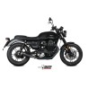 Silencieux MIVV Ghibli inox noir/casquette inox Moto Guzzi V7 III