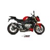 Silencieux MIVV Suono inox/casquette carbone BMW S1000R