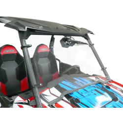 PARE BRISE POLARIS POLYCARBONATE ESSUYAGE 175° RZR 900 S/ 900 COMPACT/ 1000 S / 1000 XP Turbo