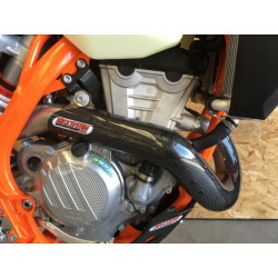 PROTECTION DE COLLECTEUR KTM / HUSQVARNA CARBONE 350 EXCF / 350 FE 2017-2019