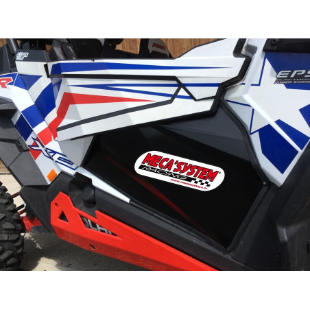 DEMI PORTES POLARIS ALU LAQUE RZR 900 S / 1000 S / 1000 XP / 1000 XP TURBO