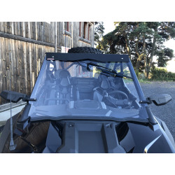 PARE BRISE POLARIS POLYCARBONATE ESSUYAGE 175° RZR 1000 PRO XP