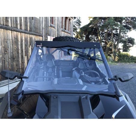 PARE BRISE POLARIS POLYCARBONATE ESSUYAGE 175° RZR 1000 PRO XP