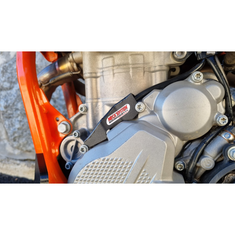 PROTECTION DE FILS D'ALLUMAGE KTM/HUSQVARNA/GASGAS ALU LAQUE NOIR