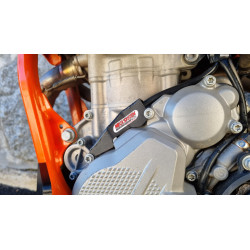 PROTECTION DE FILS D'ALLUMAGE KTM/HUSQVARNA/GASGAS ALU LAQUE NOIR