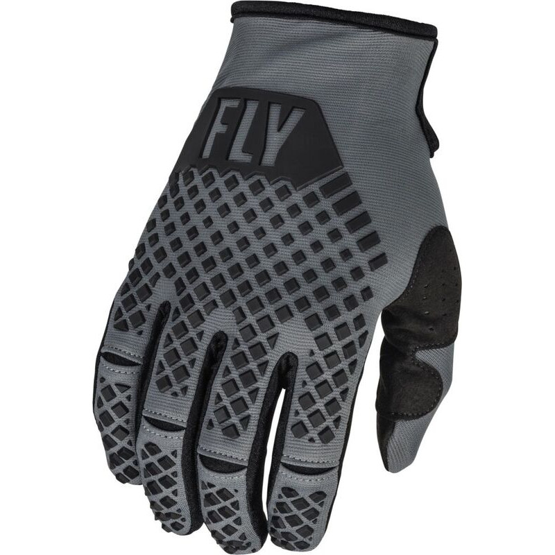 Gants FLY RACING Kinetic - gris foncé/noir XS