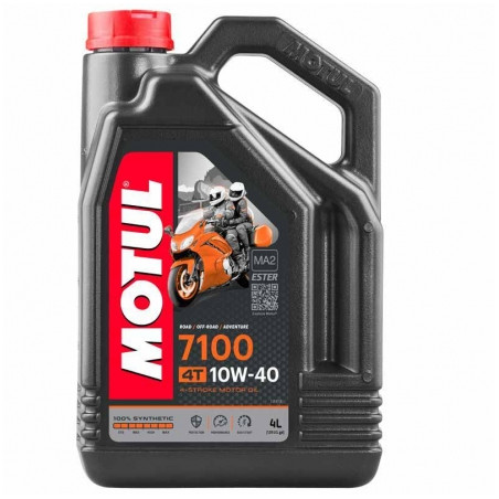 Huile Motul 7100 10w40 4 Temps Bidon de 4 Litres