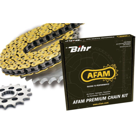 Kit chaine AFAM 520 type XRR2 (couronne standard) KYMCO 250 KXR/MXU