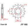 Pignon JT SPROCKETS acier pas 520 type 1592 Yamaha 450 YFZR