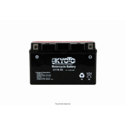 Batterie YT7B-BS Kyoto sans entretien avec acide 450 YFZ Yamaha