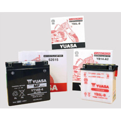 Batterie YUASA YTX20L-BS sans entretien livrée avec pack acide HY 600 HYTRACK