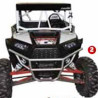 Bumper Avant ART Rzr 900 Polaris 2015 et plus