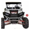 Bumper Avant ART Rzr 1000 Turbo Polaris Jusqu'à 2018 inclus