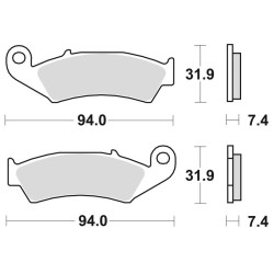 Plaquettes de frein BRAKING...