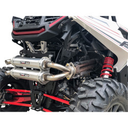 Double Silencieux Trinity Racing Argent Stage 5 Double RS1 1000 Polaris RZR RS1