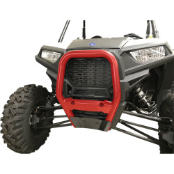 Bumper Avant Acier Rouge RZRS 1000 Polaris