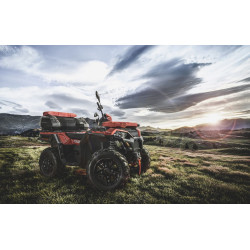 Coffre Arrière GKA SPORTSMAN XP 1000 Polaris 125x58x25 cm 120 Litres Port Offert en France métropolitaine