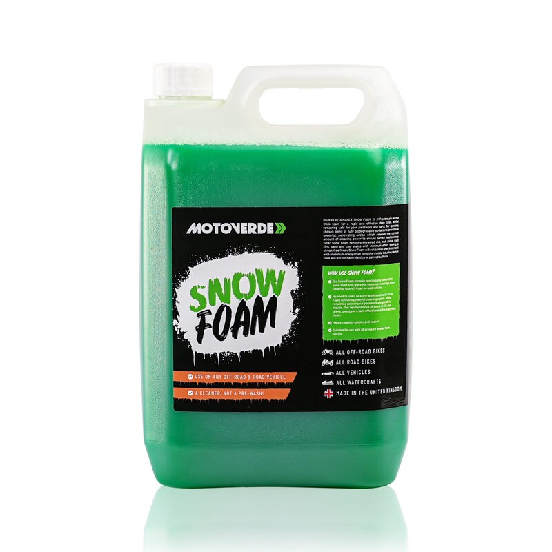 Mousse de nettoyage MOTOVERDE Snow Foam 5L