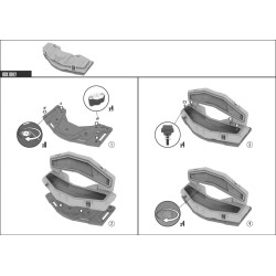 Coffre Avant Quad GKA TGB 1000 BLADE 43 Litres 110x52x24,5 cm Port Offert en France métropolitaine