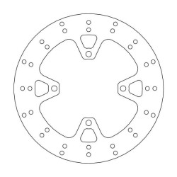 Disque de Frein Avant Sportsman 500 HO Polaris diamètre 227mm