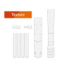 Kit XL protection adhésive pour cadre de vélo ALGIS Texture - blanc