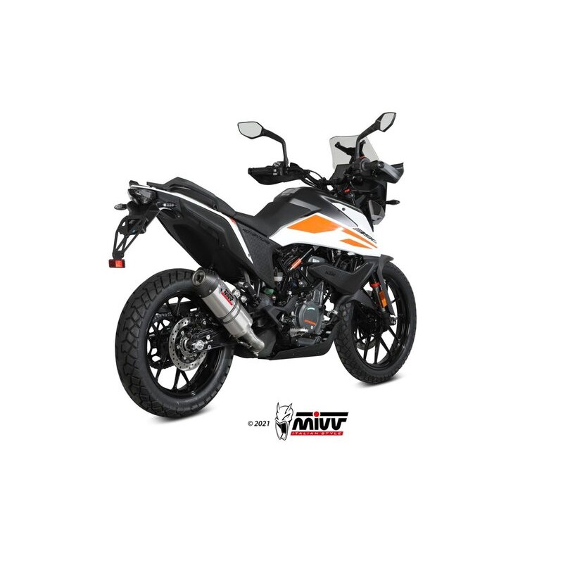 Silencieux MIVV Oval - KTM 390 Adventure