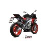 Ligne complète MIVV Delta Race Evo titane/carbone - Aprilia Tuono 660