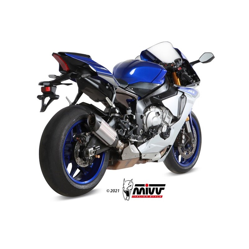 Silencieux MIVV Suono titane/carbone - Yamaha YZF1000R1