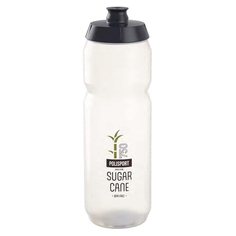 Bouteille d'eau POLISPORT Sugar Cane translucide 750ml