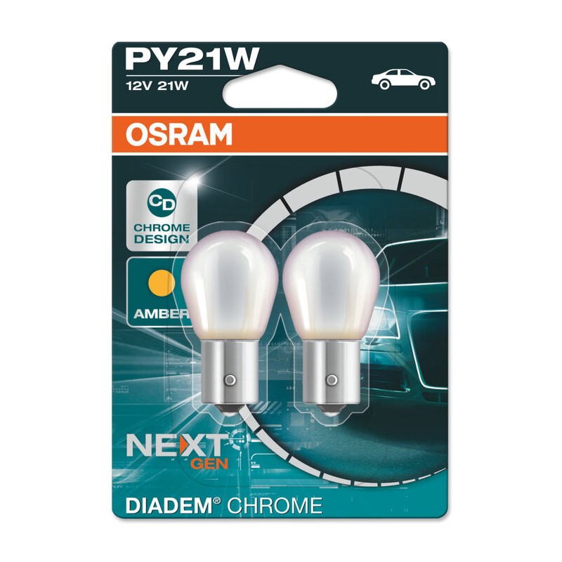 Ampoule OSRAM Diadem PY21W 12V/21W - X2