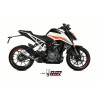 Silencieux MIVV MK3 Slip-On acier inoxydable - KTM 125 / 390 Duke