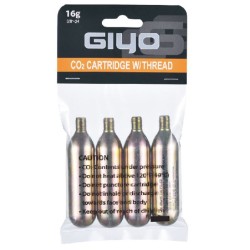 Cartouche de CO2 GIYO 4X16g...