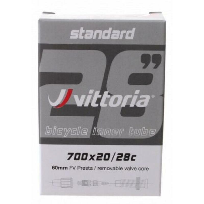 Chambre à air VITTORIA Standard 700x20/28C Presta RVC 60mm