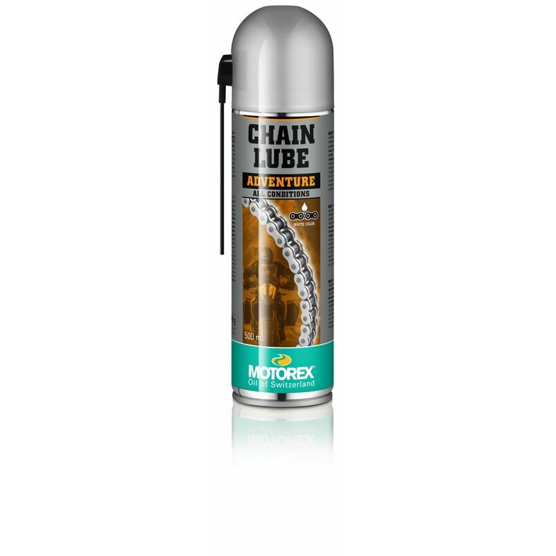 Lubrifiant chaîne MOTOREX Chainlube Adventure toutes conditions - Spray 500 ml