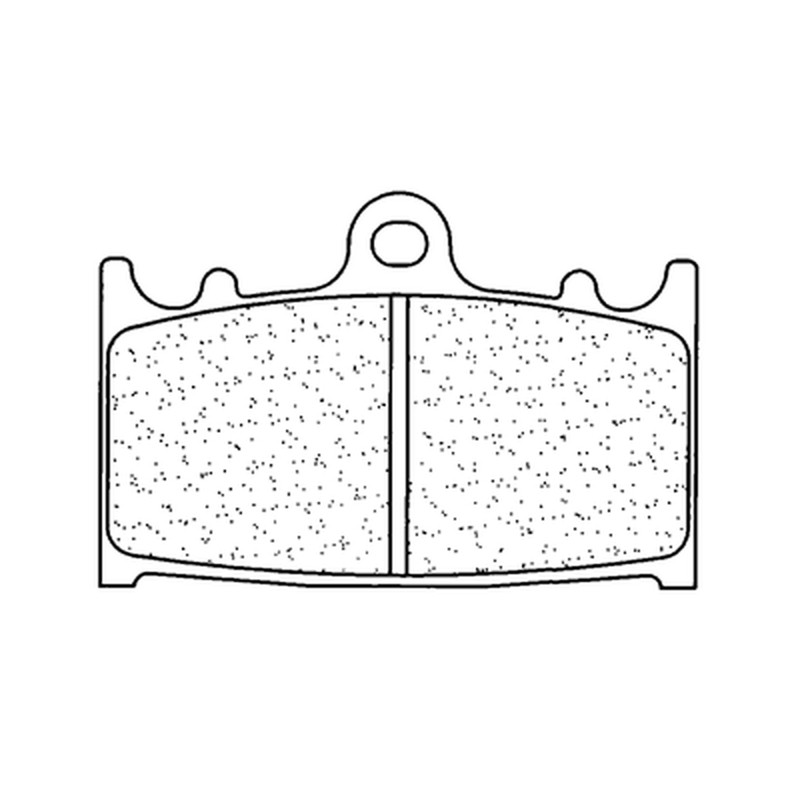 Plaquettes de frein CL BRAKES métal fritté - 1145RX3