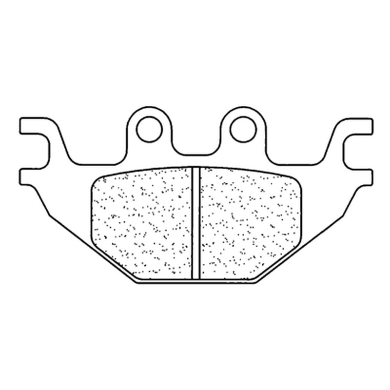 Plaquettes de frein CL BRAKES métal fritté - 1147RX3